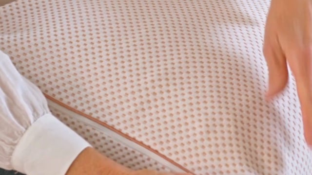 Deborah Hutton Pure Balance Set of 2 Copper Pillow Protectors Video